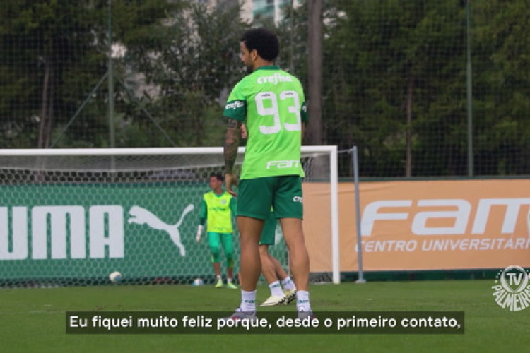 Felipe Anderson chega ao Palmeiras: 'Muito feliz e motivado'