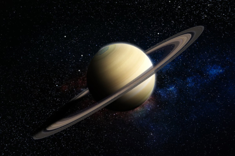 Saturno é o planeta que representa a responsabilidade (Imagem: Beyond Space | Shutterstock)