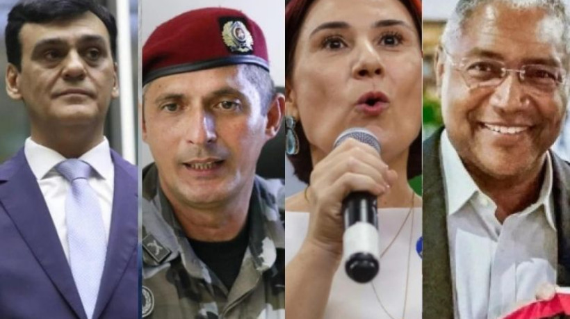 Naumi Amorim (PSD), Coronel Aginaldo (PL), Emilia Pessoa (PSDB) e Waldemir Catanho (PT)