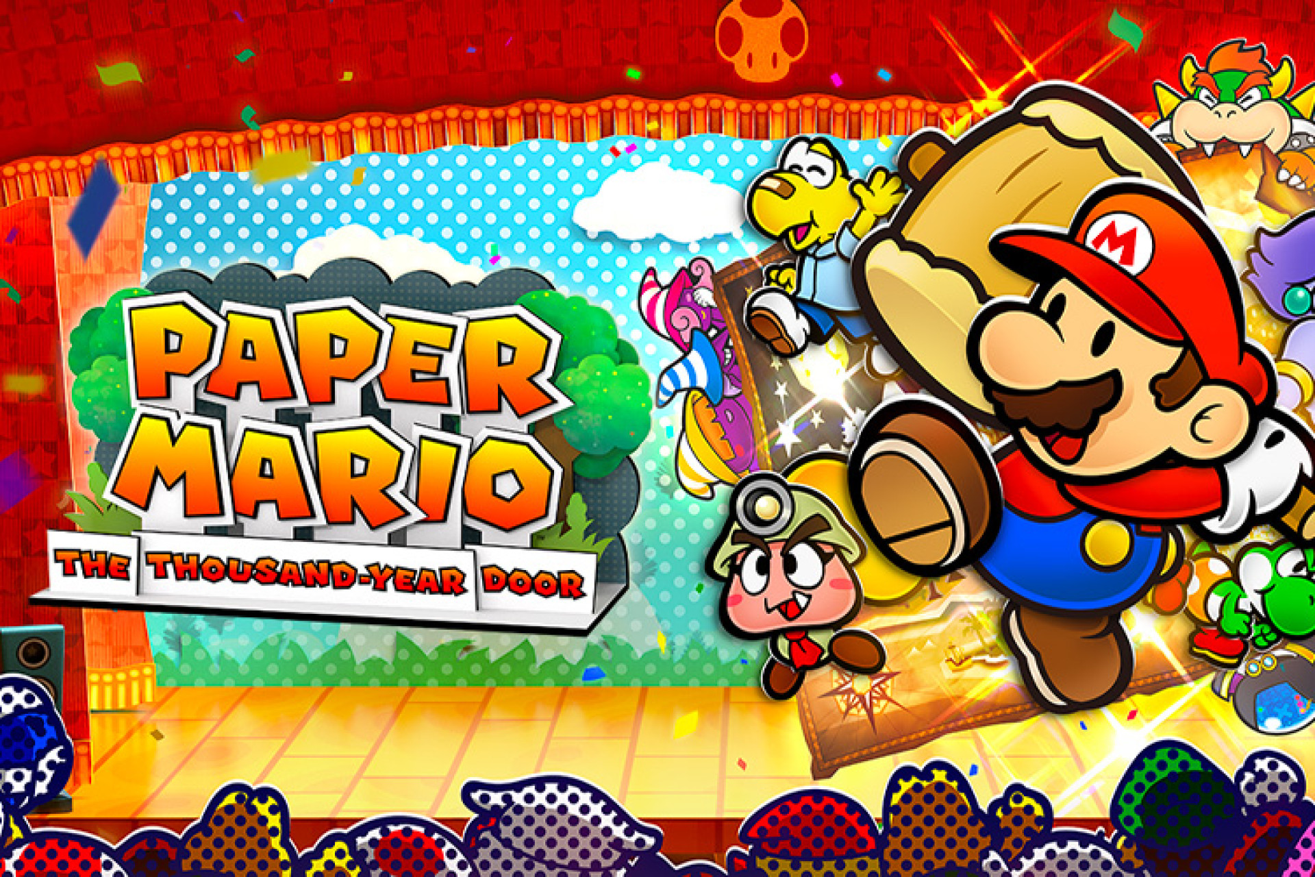 Famoso como RPG, Paper Mario volta em nova roupagem (Foto: Reprodução Paper Mario)