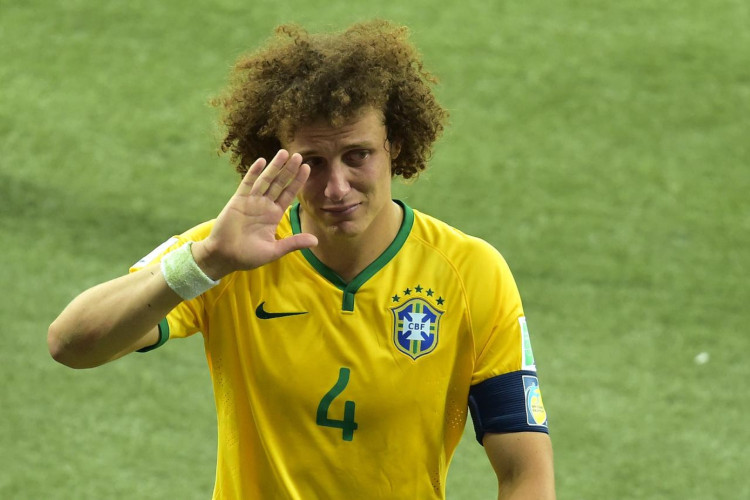 O zagueiro David Luiz foi o capitão do Brasil durante a derrota de 7x1 para a Alemanha