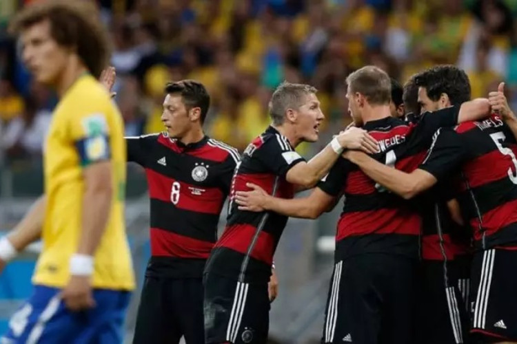 Brasil e Alemanha se enfrentaram durante a semifinal da Copa do Mundo de 2014