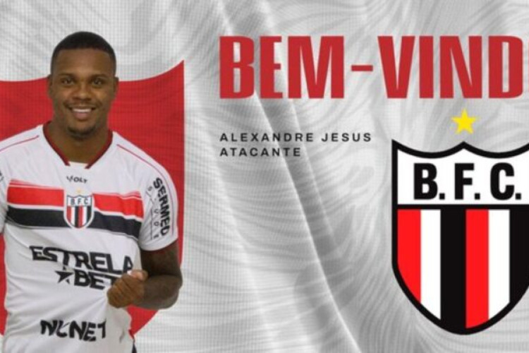 Alexandre Jesus, de 22 anos, chega por empréstimo até o fim da temporada e pode estrear após reabertura da janela de transferências