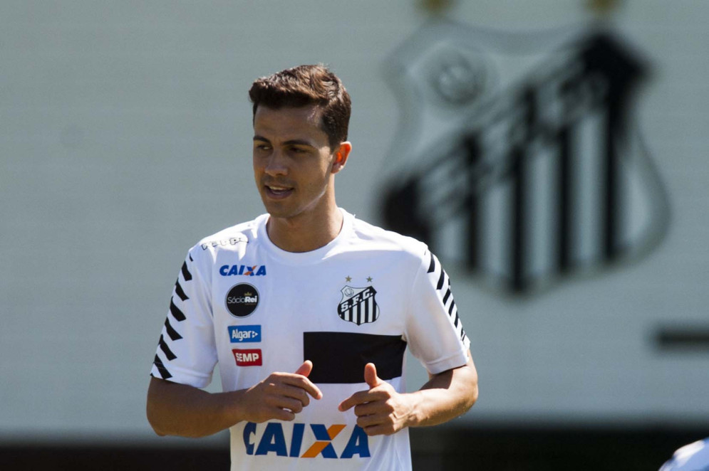 Ex-atacante Nilmar chegou ao limite mental em 2017, quando atuava pelo Santos(Foto: Ivan Storti/Santos FC)