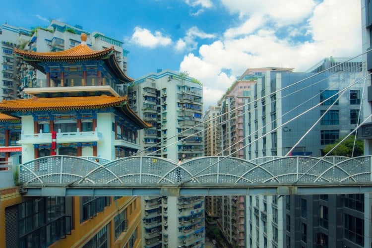 Ponte no alto do 