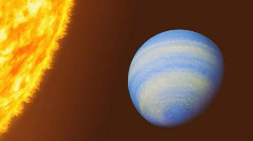 HD 189733b, também conhecido como Planeta Azul, foi descoberto pelo Telescópio Espacial James Webb 