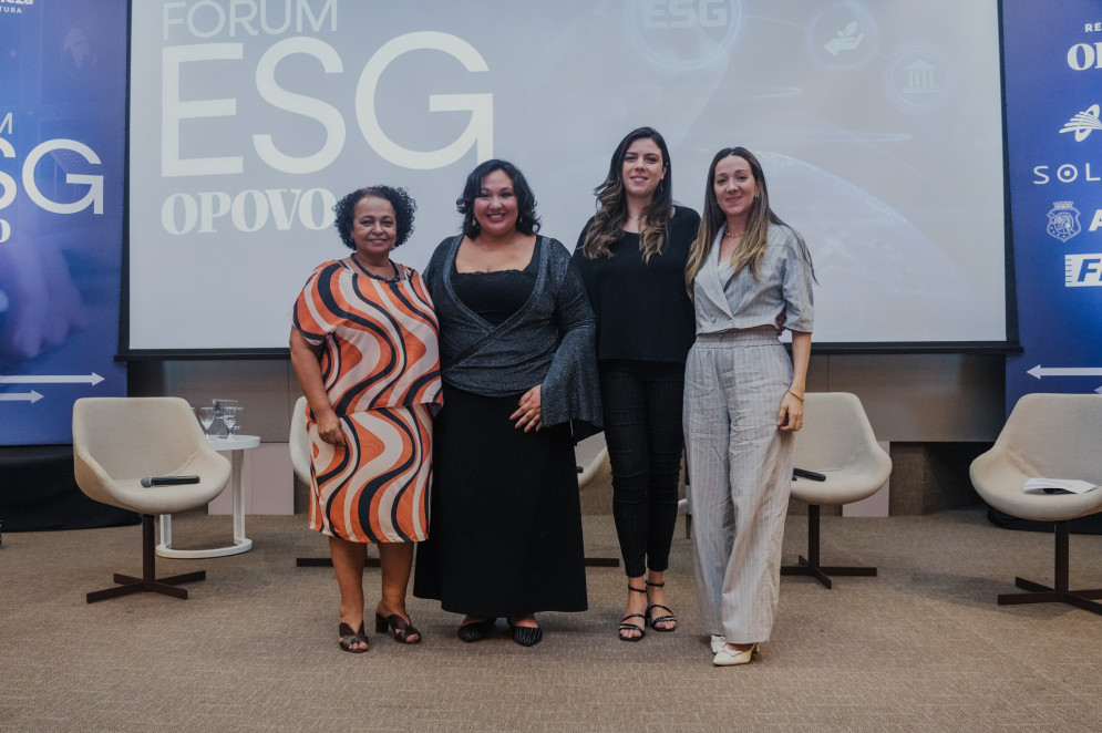 PAINEL 100% feminino discutiu sobre igualdade para os minorizados(Foto: FERNANDA BARROS)