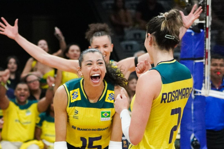 Seleção brasileira de vôlei feminino é uma das favoritas à medalha