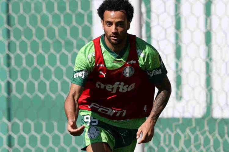 Felipe Anderson, Giay e Mauricio já se apresentaram e apareceram no BID da CBF, estando à disposição de Abel Ferreira