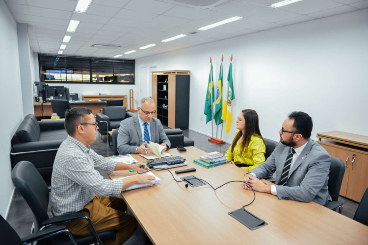 Reunião da Defensoria Pública com a Secretaria da Segurança Pública e Defesa Social