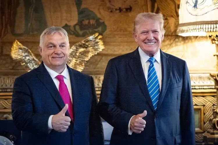 Orbán encontrou-se com Trump em 11/07/2024 na mansão do bilionário na Flórida