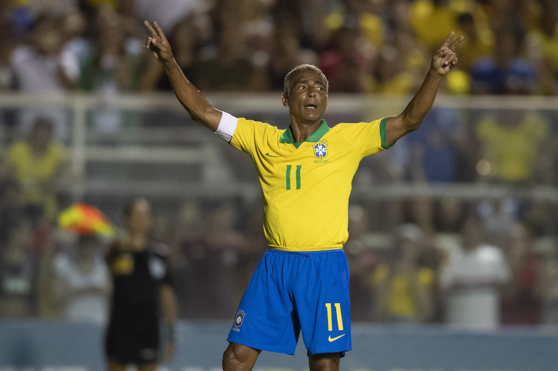 Romário foi a grande estrela da seleção no Mundial (Foto: Lucas Figueiredo/CBF)