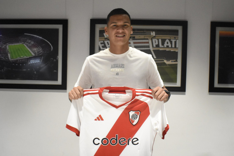 Andrés Herra está no River Plate desde 2022