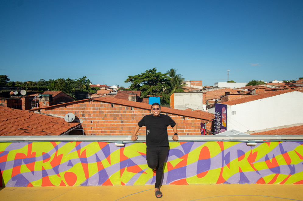 Na filosofia do Instituto Pensando Bem, o desenvolvimento da favela só é possível a partir do resgate da dignidade humana e do estímulo aos sonhos.(Foto: Samuel Setubal)