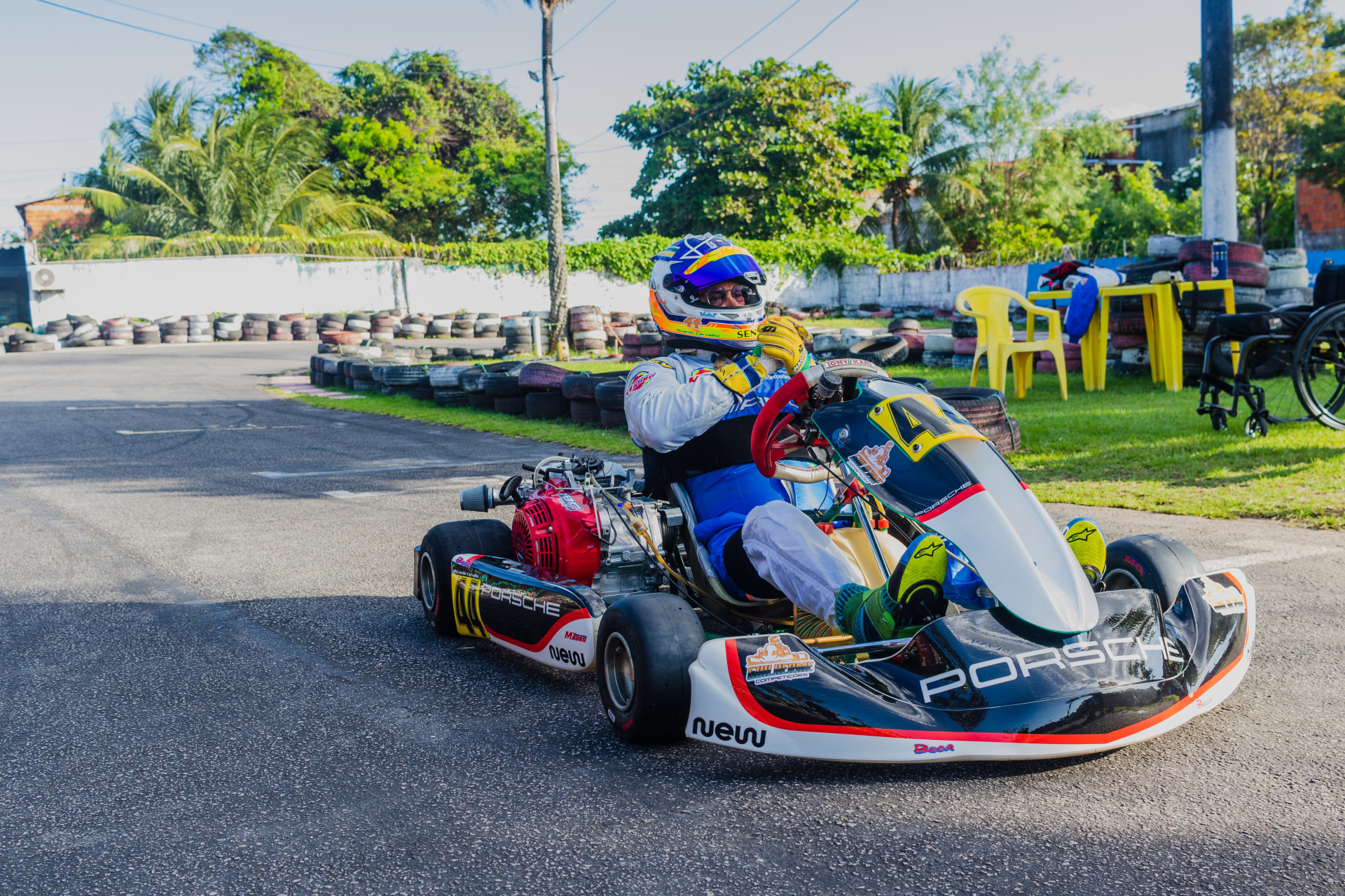 Guia Vida&Arte indica o Kart Mônaco, no Jangurussu (Foto: Fábio Lima)