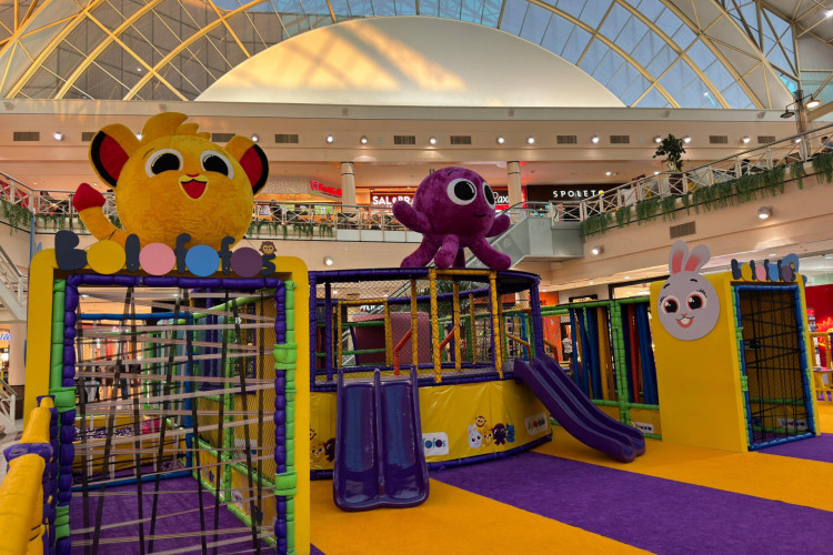 Parque Bolofofos, no Shopping Iguatemi Bosque, é opção de diversão durante as férias de julho