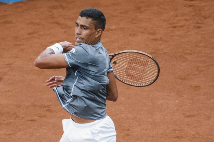 Thiago Monteiro caiu em torneio na Suécia