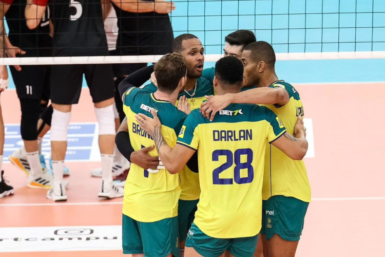 Seleção brasileira masculina de vôlei encerrou a preparação para as Olimpíadas