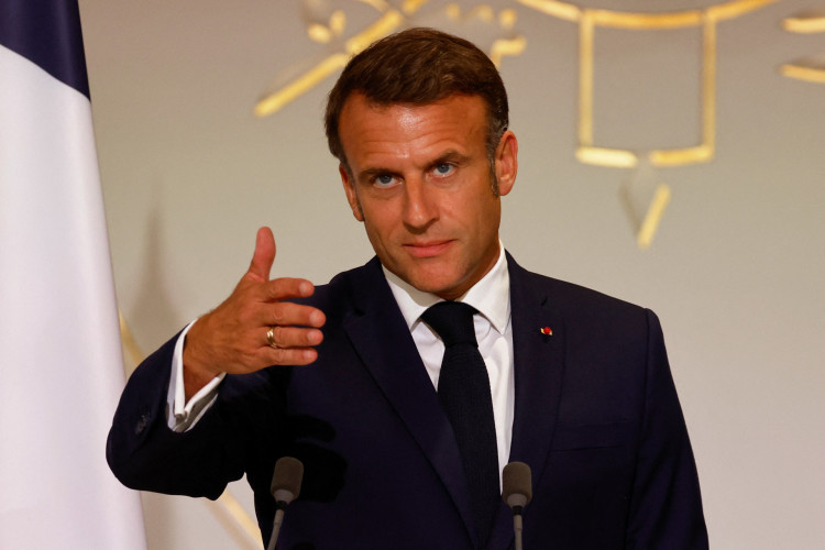 Presidente francês, Macron deu boas vindas à imprensa internacional e falou sobre as Olimpíadas nesta segunda-feira, 22. 