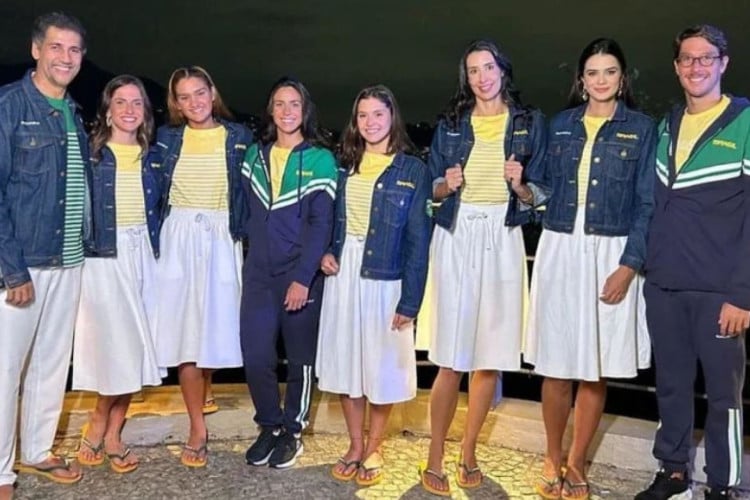 Uniforme do Brasil nas Olimpíadas de Paris 2024