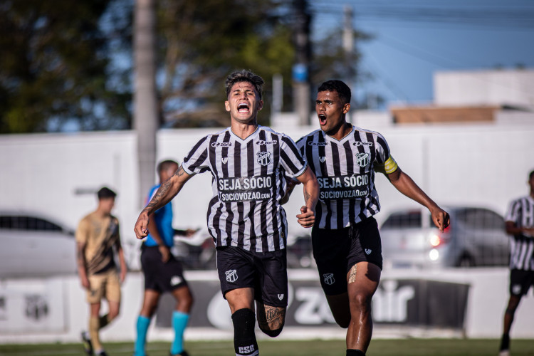 Ceará venceu o Athletico Paranaense por 4 a 3 no Campeonato Brasileiro Sub-20