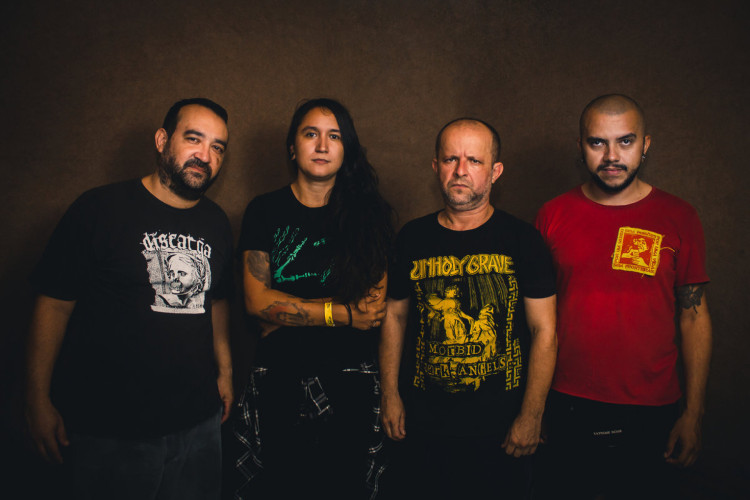 Banda de crust hardcore Diagnose faz show no último dia do ForCaos 2024