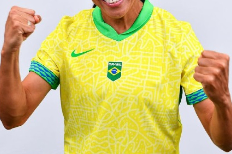 O futebol feminino do Brasil não usa a logo da CBF em seu uniforme nas Olimpíadas