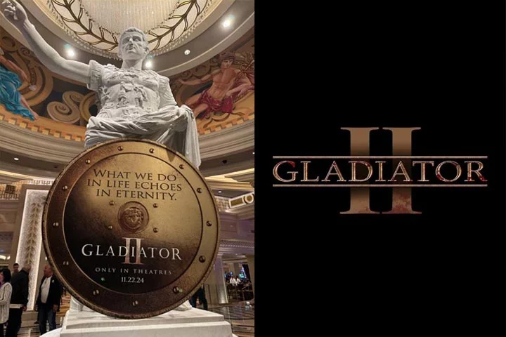 O longa-metragem épico “Gladiador 2” teve a estreia antecipada para o dia 14 de novembro de 2024. O primeiro pôster oficial foi divulgado em abril e os fãs seguem na expectativa pela sequência do original, que foi Oscar de Melhor Filme em 2001. 

