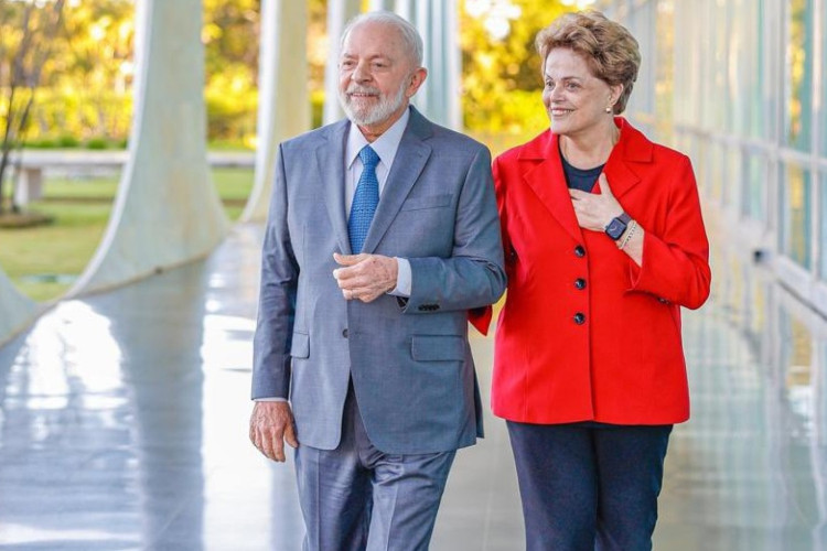 Presidente Lula e ex-presidente Dilma Rousseff