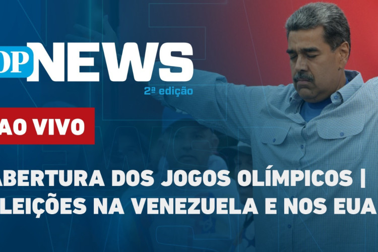 O POVO News 2ª edição fala sobre a abertura dos Jogos Olímpicos de Paris e o cenário nas eleições da Venezuela e Estados Unidos da América