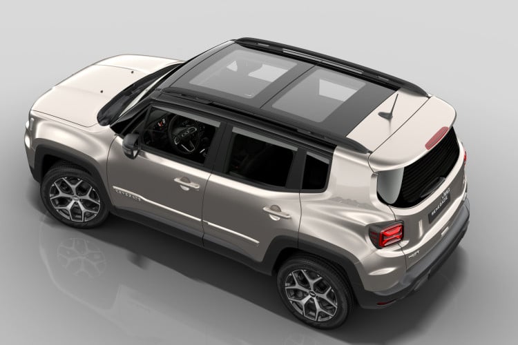 Jeep Renegade Sahara versão Slash Gold