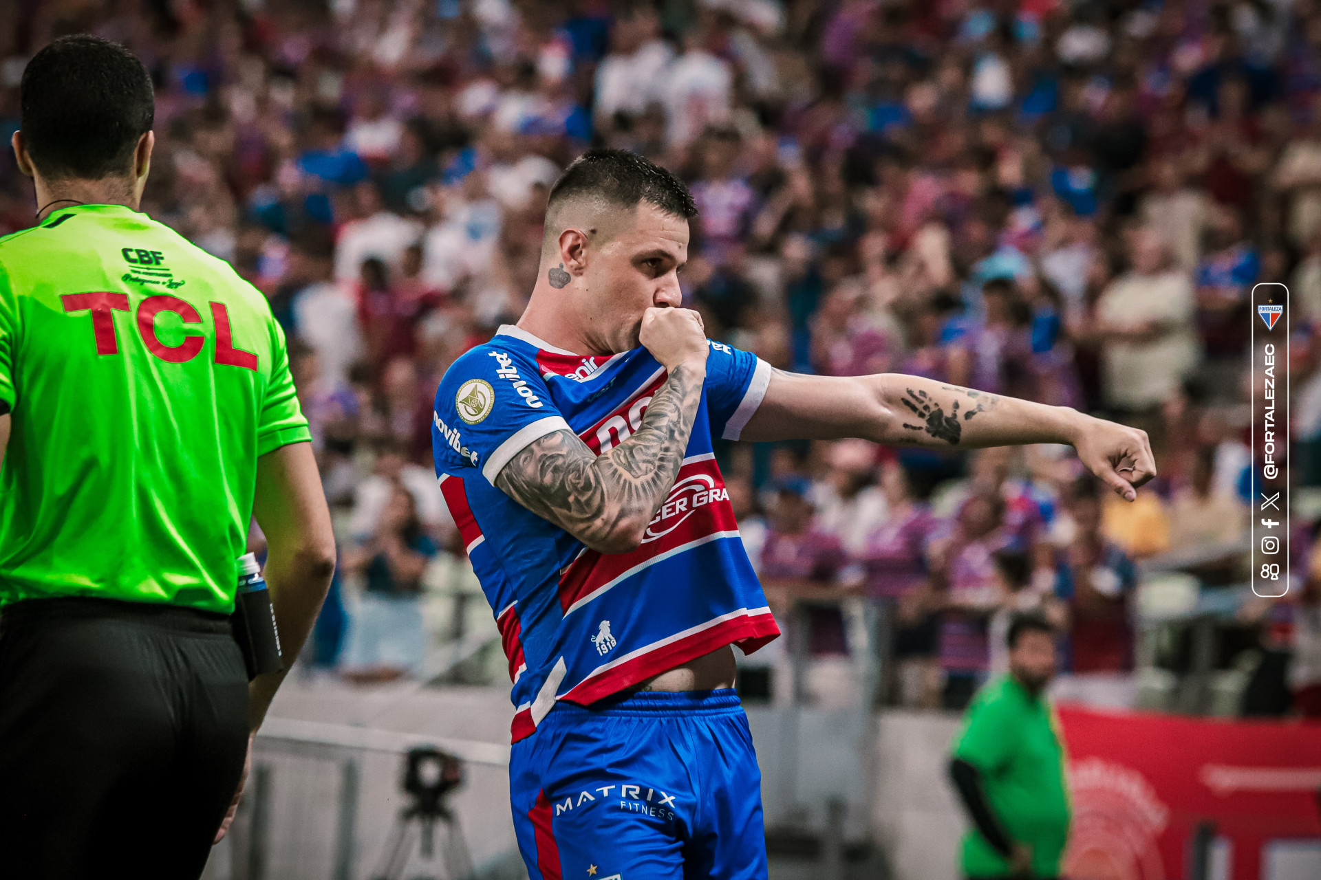 Renato Kayzer marcou o gol da vitória do Fortaleza
 (Foto: Leonardo Moreira / Fortaleza EC)