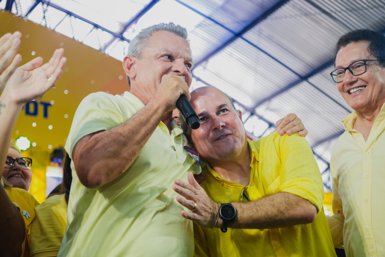 Prefeito Sarto e ex-prefeito Roberto Cláudio