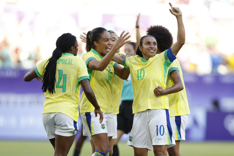 A seleção feminina de futebol feminino está nas quartas de final das Olimpíadas de Paris-2024. 