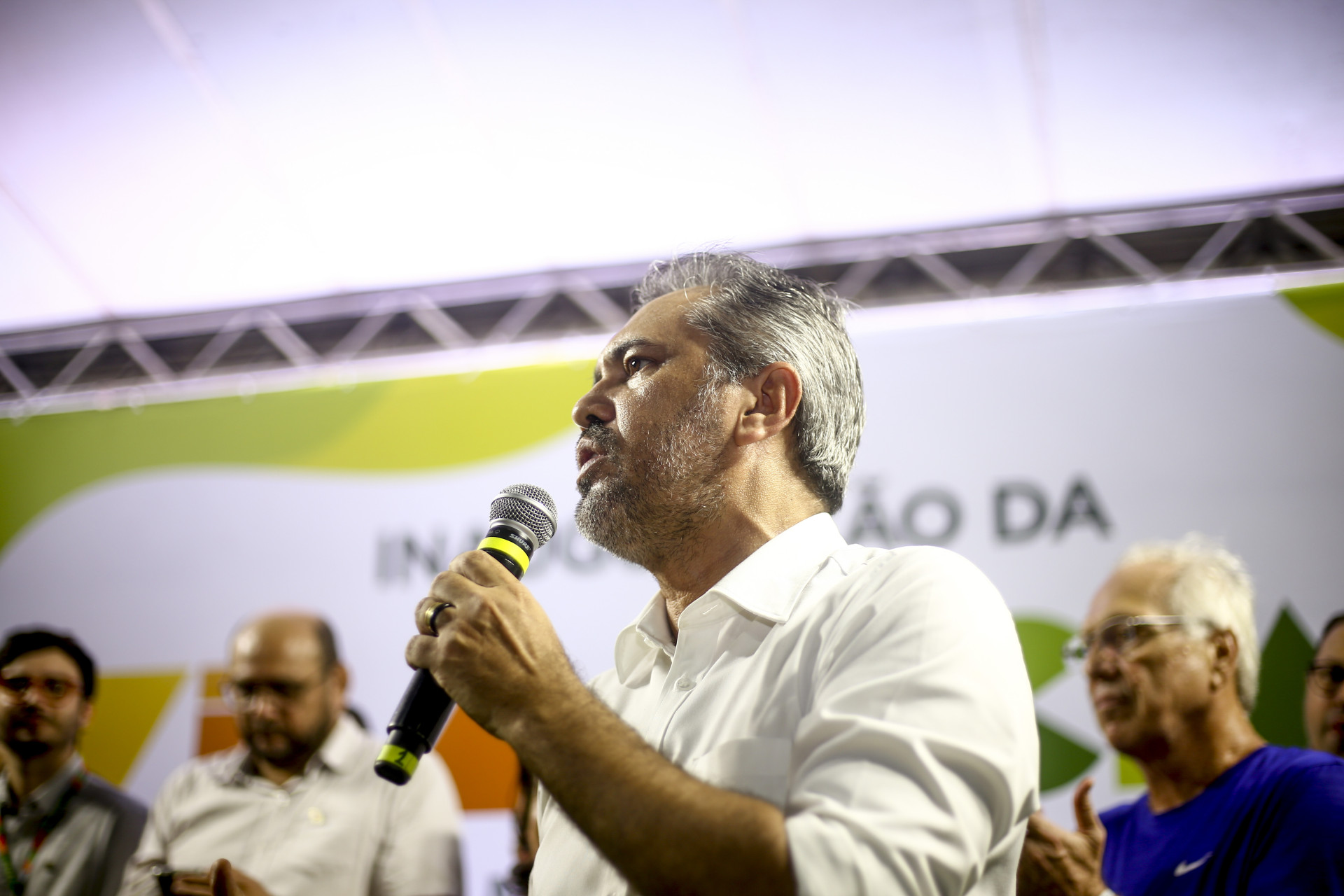 FORTALEZA, CE, BRASIL, 31-07-2024 - Inauguração da Vila Social na Messejana com a presença do Governador Elmano de Freitas e secretários estaduais (foto: Matheus Souza/Especial para O povo) (Foto: Matheus Souza)