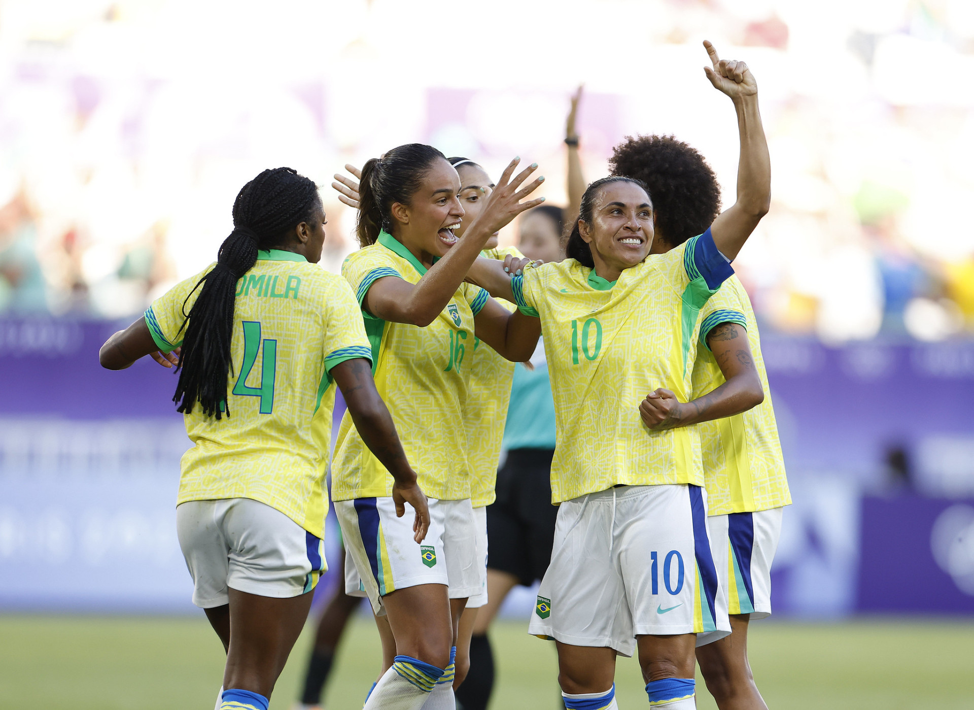 A seleção feminina de futebol feminino está nas quartas de final das Olimpíadas de Paris-2024.  (Foto: Rafael Ribeiro/CBF)