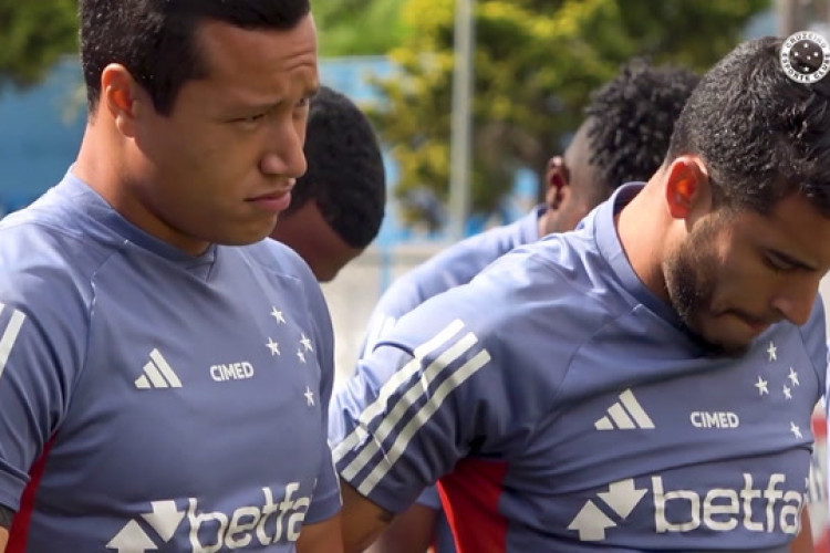 Cruzeiro em preparação para enfrentar Fortaleza