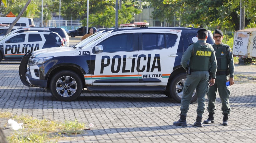 Viaturas da Polícia Militar. Imagem ilustrativa