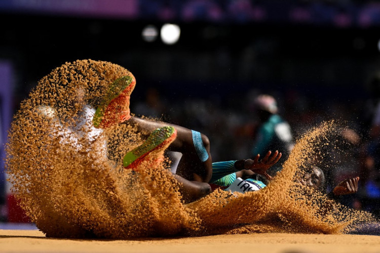 Salto triplo feminino foi disputado nesta sexta-feira, 2, nas Olimpíadas de Paris-2024. 