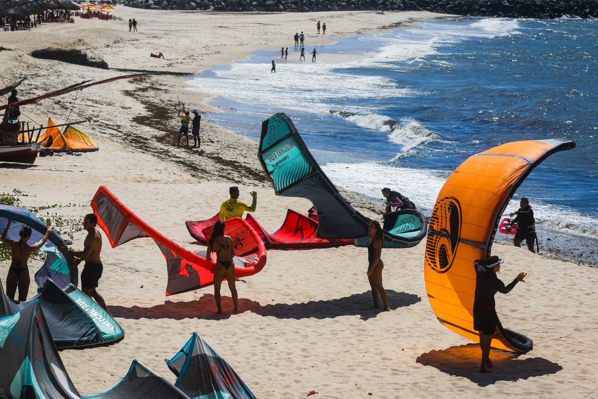 ￼O kitesurfe foi incluído como modalidade de competição nas Olimpíadas de Paris 2024 (Foto: AURÉLIO ALVES)