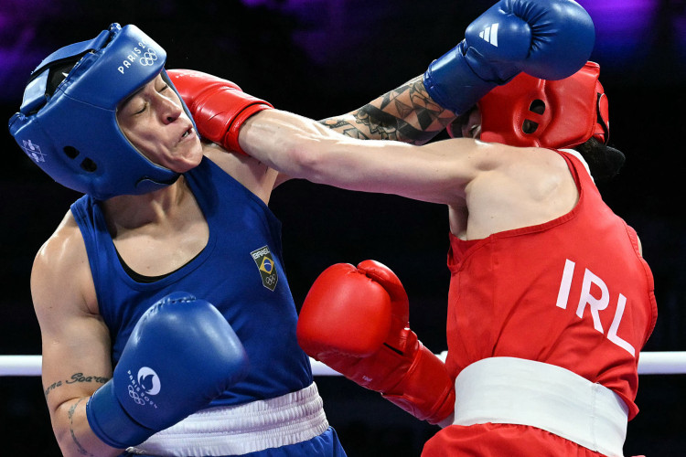 Bia Ferreira foi derrotada pela irlandesa Kellie Harrington e ficou com o bronze no boxe em Paris