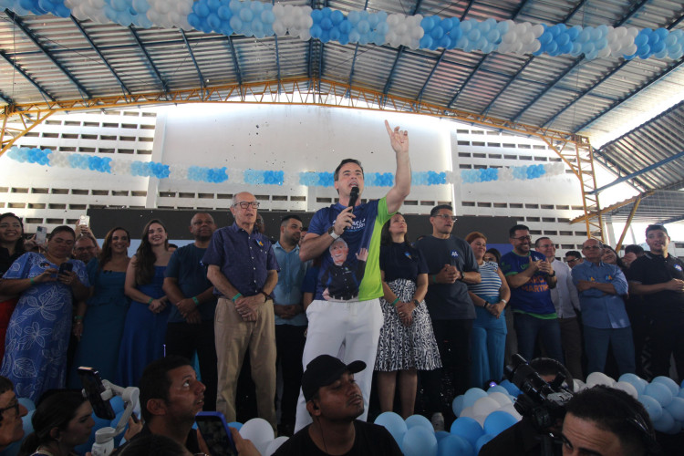 Capitão Wagner (União Brasil) realiza convenção partidária e anuncia como Edilene Pessoa como vice na Capital, em chapa pura