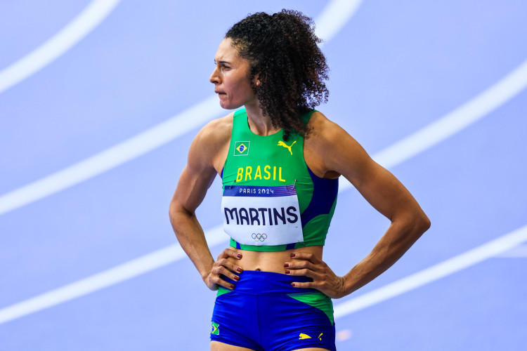 Valdiléia Martins disputou neste domingo, 4, a final do salto em altura pelas Olimpíadas. 