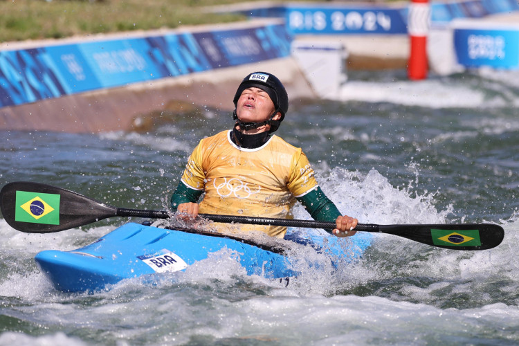 A canoísta Ana Sátila não se classificou para a final do caiaque cross