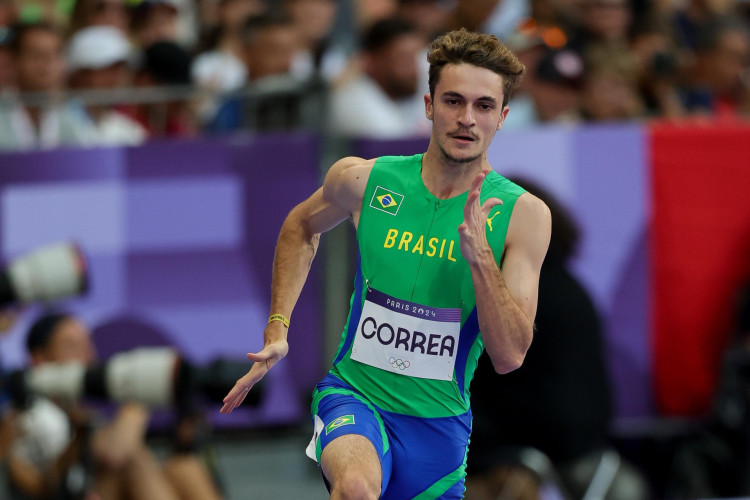 Renan representou o Brasil nos 200m das Olimpíadas de Paris-2024. 