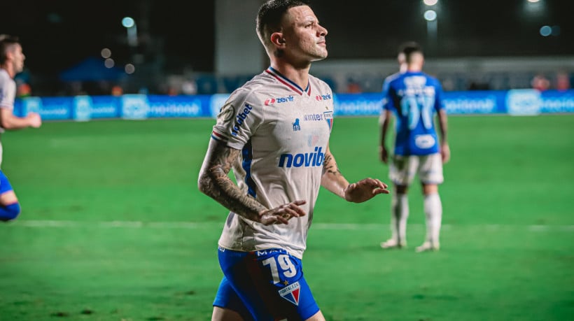 Substituto de Lucero, Renato Kayzer marcou o gol da vitória do Fortaleza sobre o Cruzeiro na Série A