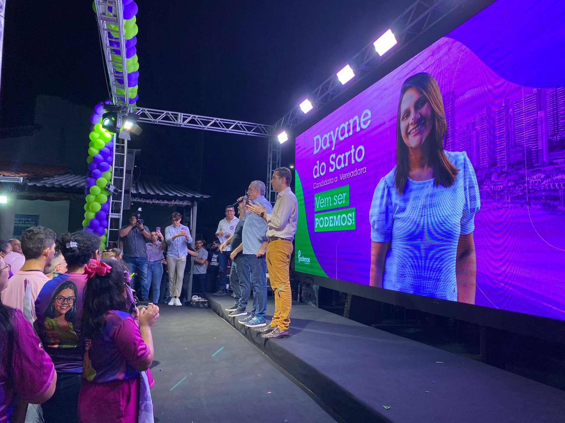 Podemos faz convenção nesta segunda-feira, 5, em Fortaleza para lançar chapa de vereadores (Foto: Júlia Duarte/ OPOVO)