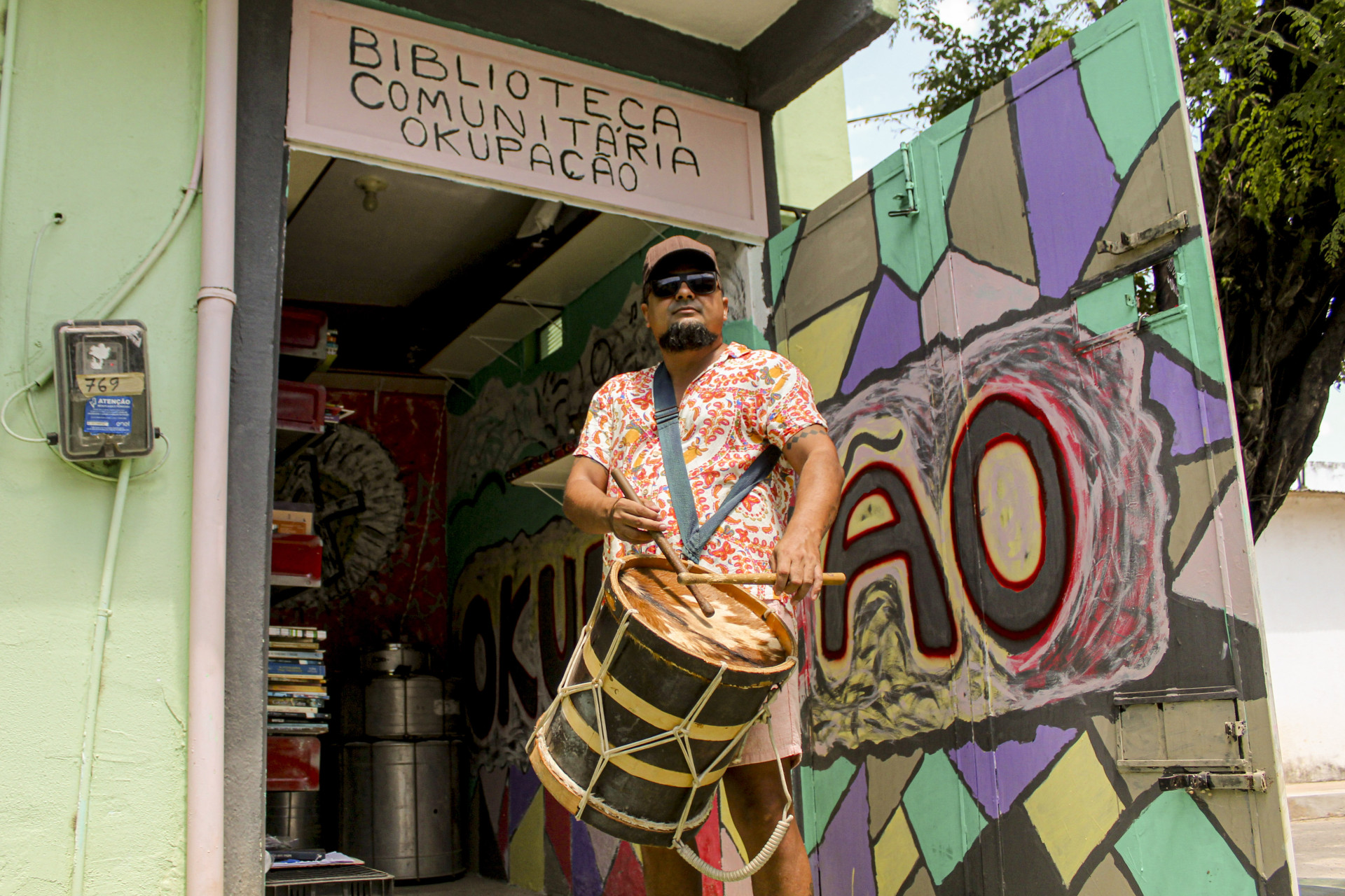 José Antônio, o Baticum Proletário, lança EP nas plataformas
 (Foto: Matheus Souza/ Especial para O POVO
)