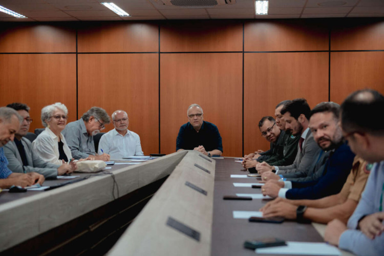 Encontro entre acadêmicos e gestores da SSPDS ocorreu nesta terça-feira, 6