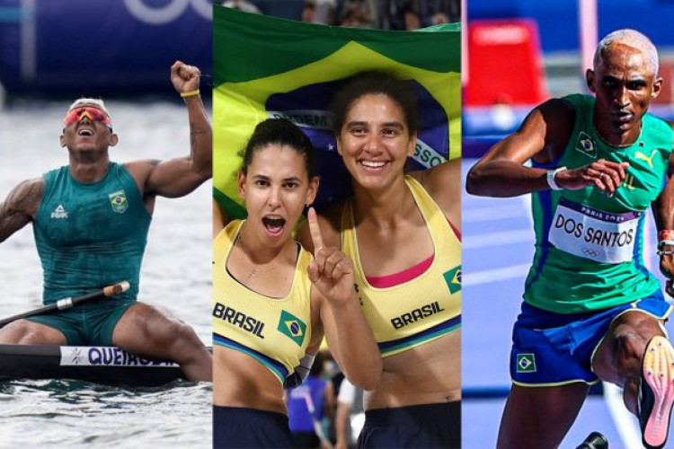 Ana Patrícia e Duda conquistam título que não vinha para o país no feminino há 28 anos. Canoísta ganha quinta medalha e Alison, a segunda